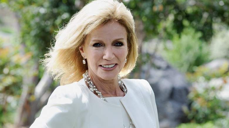 Donna Mills poses for a photo