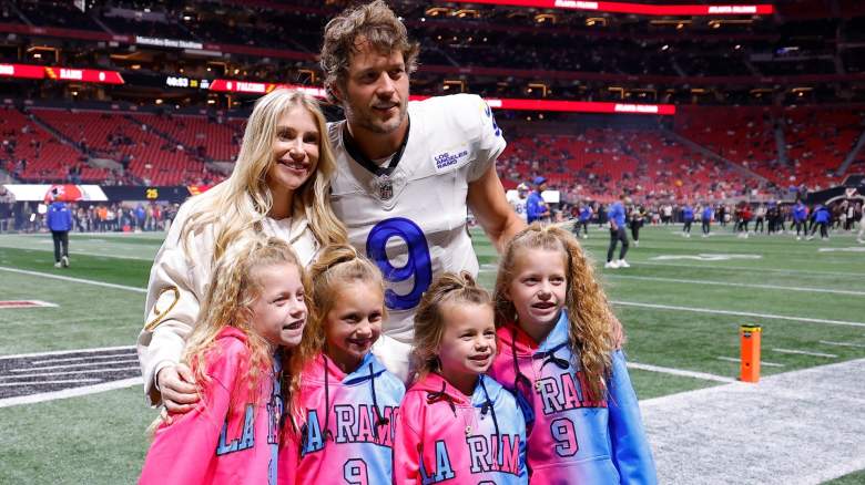 Kelly Stafford, Matthew Stafford and their daughters