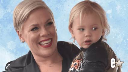 Pink, 46, Makes Rare Outing With Son Jameson, 9, in Stylish Street Looks