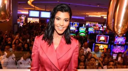 Gorgeous Kourtney Kardashian Marks 4 Years of Her Wellness Brand With Red Hot Lollipop Photoshoot
