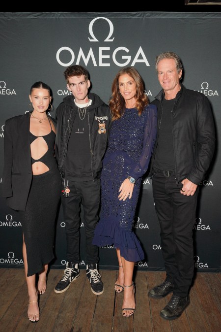 Lexi Wood, Presley Gerber, Cindy Crawford and Rande Gerber
