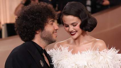 Selena Gomez and Benny Blanco Coordinate Fall-Ready Looks During Venice Getaway