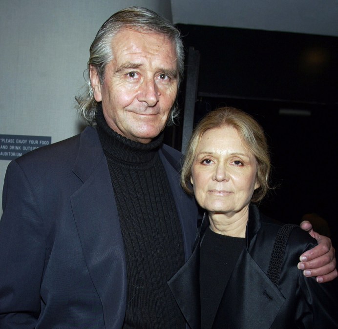 David Bale and Gloria Steinem