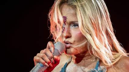 Gorgeous Zara Larsson Performs in Starfish Bra Celebrating One Year Since Album Release — Photos