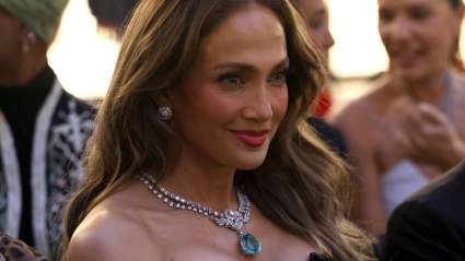 Jennifer Lopez, 57, Holds Hands With Silver Fox Bodyguard as Fans Swarm Her in Italy