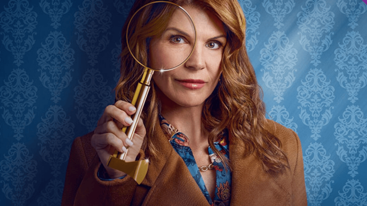 Lori Loughlin in Hallmark's "Garage Sale Mysteries: Murder Takes the Stage"
