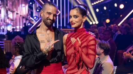 ‘Dancing with the Stars’: How Maura Higgins Chipped Mark Ballas’ Tooth