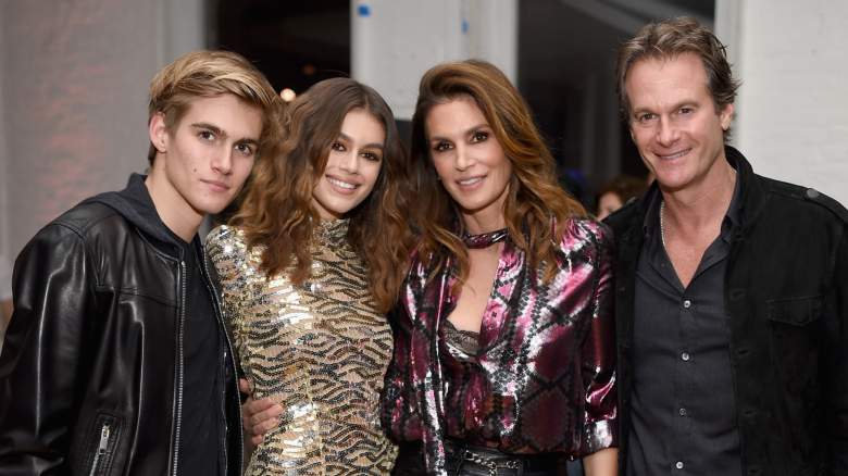 Presley Gerber, Kaia Gerber, Cindy Crawford and Rande Gerber
