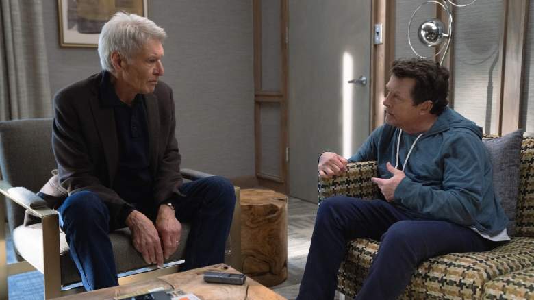 Harrison Ford and Michael J. Fox