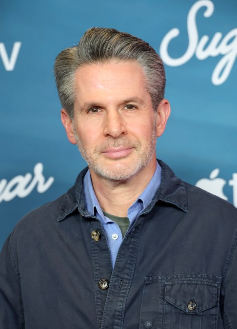 Simon Kinberg at an apple event.