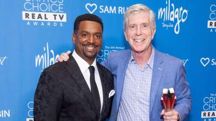 Tom Bergeron Jokes About ‘Picking the Lock’ on Alfonso Ribeiro’s Dressing Room (VIDEO)