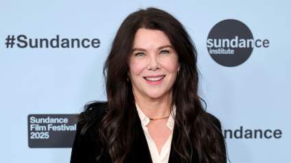 Lauren Graham, 59, Looks Radiant in a Scarlet Gown at Red Carpet Event For ‘Gilmore Girls’ Co-Star