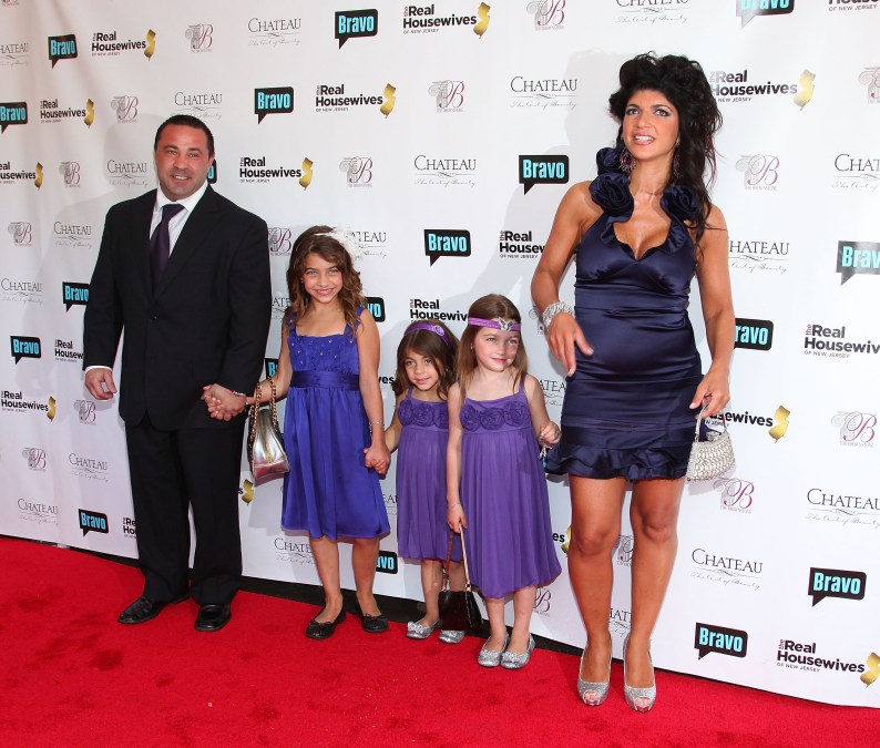 Joe Giudice, Gia Giudice, Milania Giudice, Gabriella Giudice and Teresa Giudice