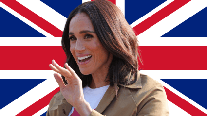 Meghan Markle Chats With a Fellow A-Lister in 1st Sighting Since Moving Back to the U.K.