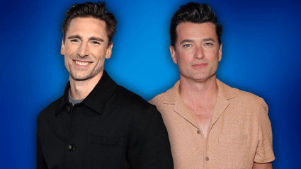 Andrew Walker & Wes Brown Are Giving Fans a Major Hallmark Hunk Double Take