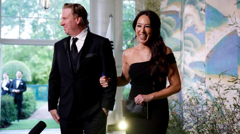 Chip Gaines and Joanna Gaines attend an event