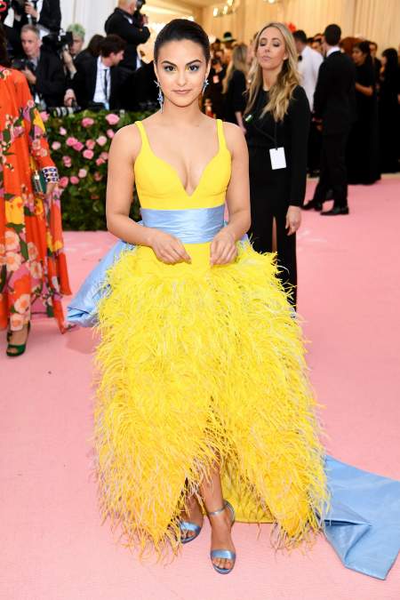 Camila Mendes at the 2019 Met Gala.