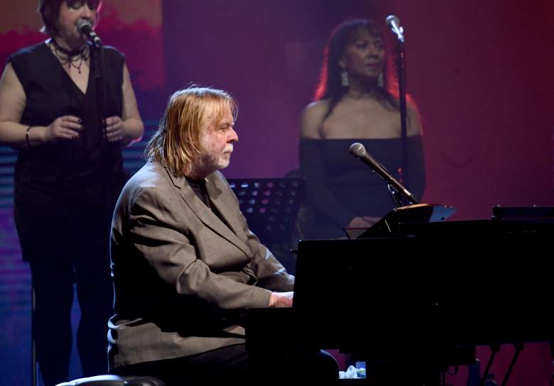 Rick Wakeman performing.