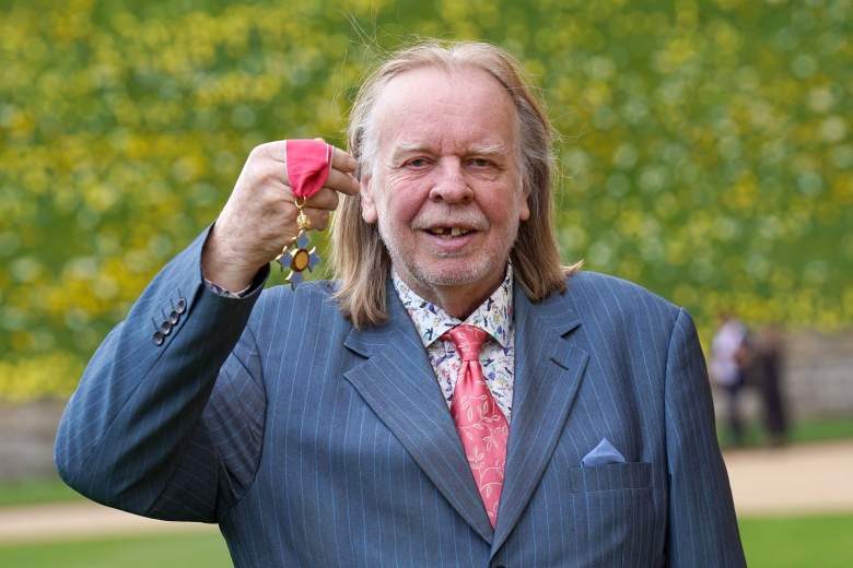 Rick Wakeman receiving his CBE in 2022.