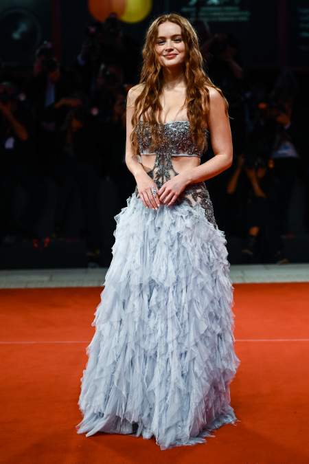 Sadie Sink at "The Whale" screening at the 79th Venice Film Festival.