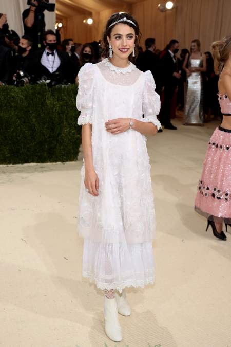 Margaret Qualley at the 2021 Met Gala.