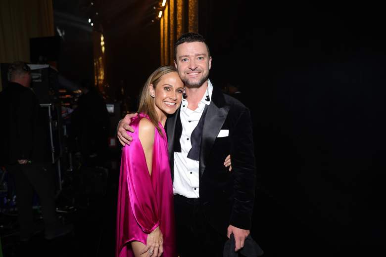 Nikki DeLoach and Justin Timberlake
