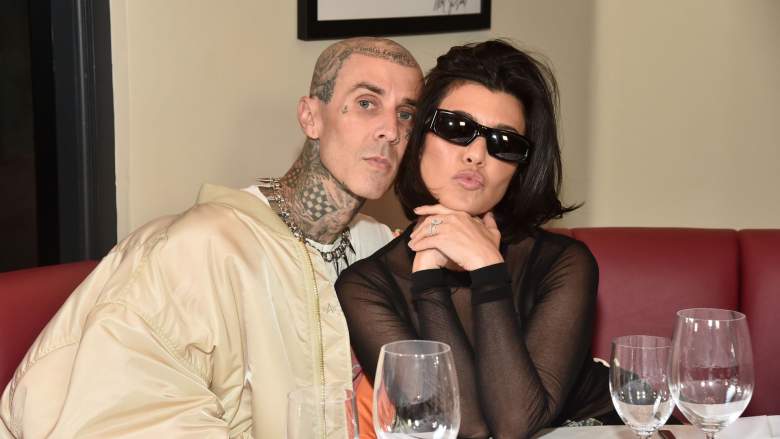 Travis Barker and Kourtney Kardashian