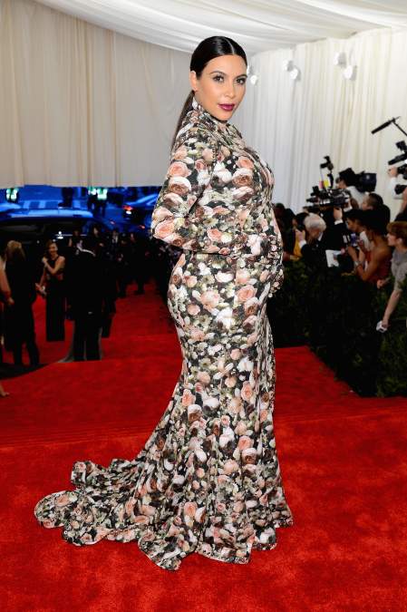 Kim Kardashian at the 2013 Met Gala.