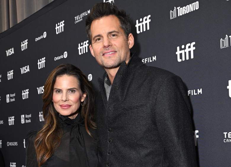 Kristoffer Polaha with his wife Julianne in September 2026