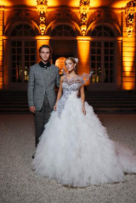 Mckenna Grace and Joseph Zada at "Elegance Is Authority: The Story, Style, and Power Of Panem."