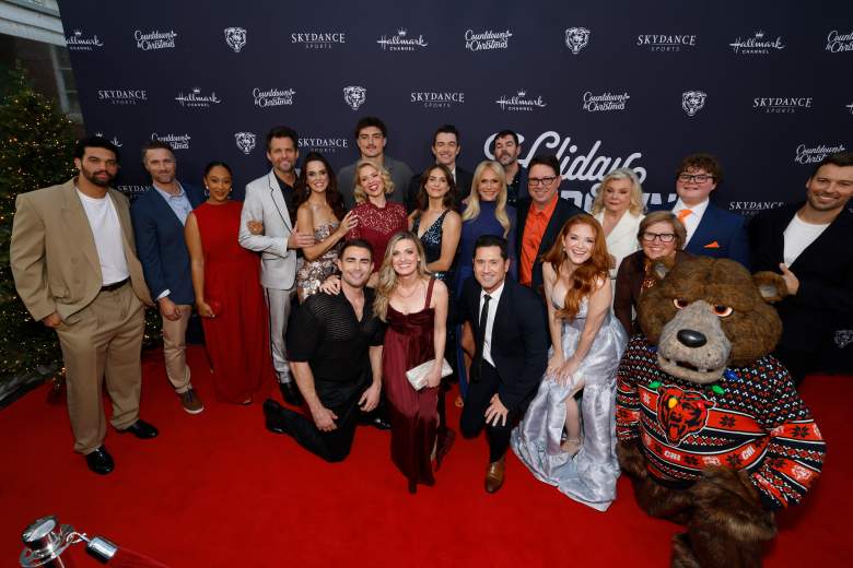 Hallmark Channel stars at premiere of "Holiday Touchdown: A Bears Love Story"