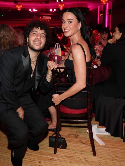 Benny Blanco and Katy Perry attend The Fourth Annual Rare Impact Fund Benefit