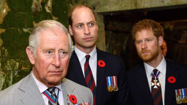 King Charles, Prince William and Prince Harry