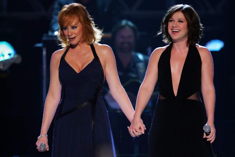Reba McEntire and Kelly Clarkson