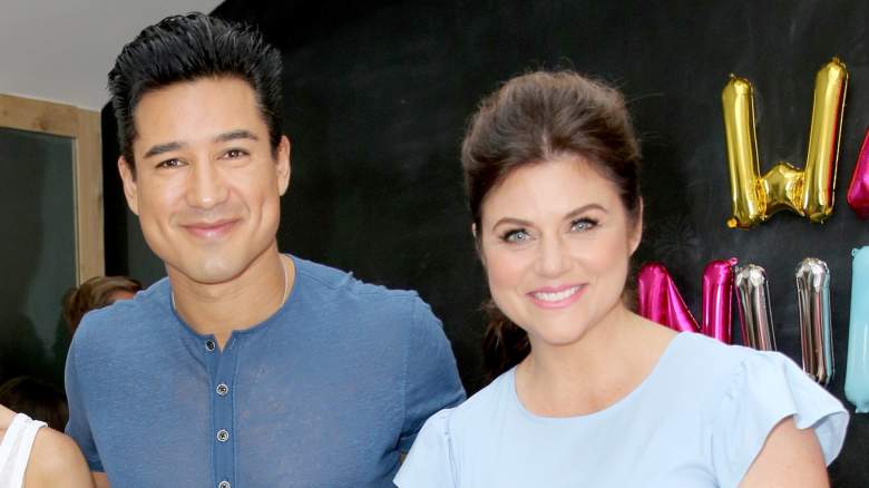 Mario Lopez and Tiffani Thiessen