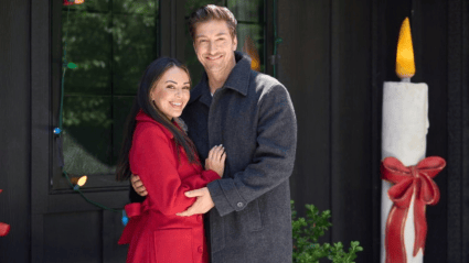 Hallmark Shares Sneak Peek at Daniel Lissing and Janel Parrish in ‘Forgotten Holiday’