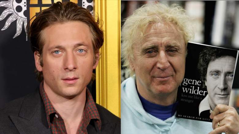 Jeremy Allen White and Gene Wilder