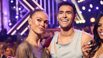 Ezra Sosa Offers Raw Reaction to Julia Stiles’ DWTS ‘Dedication Night’ Outfit, ‘I’ve Been a Mess All Week’