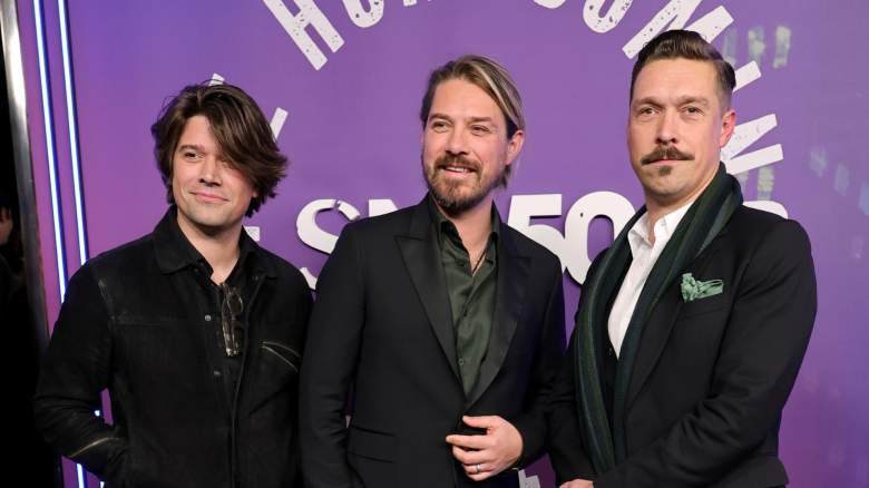 Zac Hanson, Taylor Hanson and Isaac Hanson