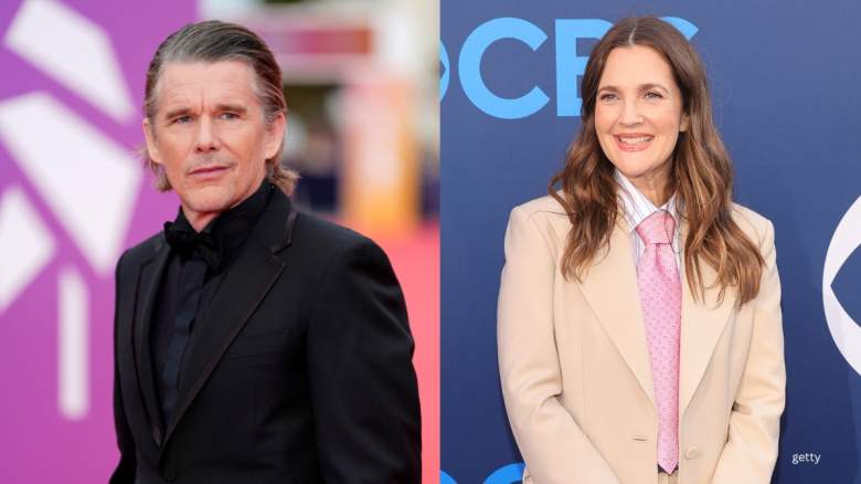 Drew Barrymore and Ethan Hawke