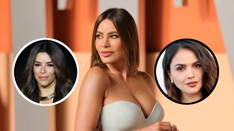 Eva Longoria, Sofia Vergara, and Eiza González.