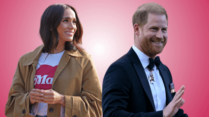 Meghan Markle & Prince Harry Hold Hands in 1st Photos Together Since Moving to the U.K.